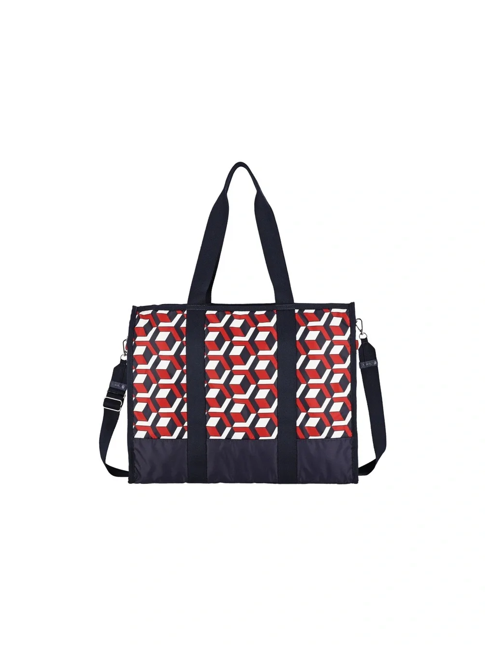 LIBERTINE X LESPORTSAC Collaboration - “Falling Boxes” Boat Tote